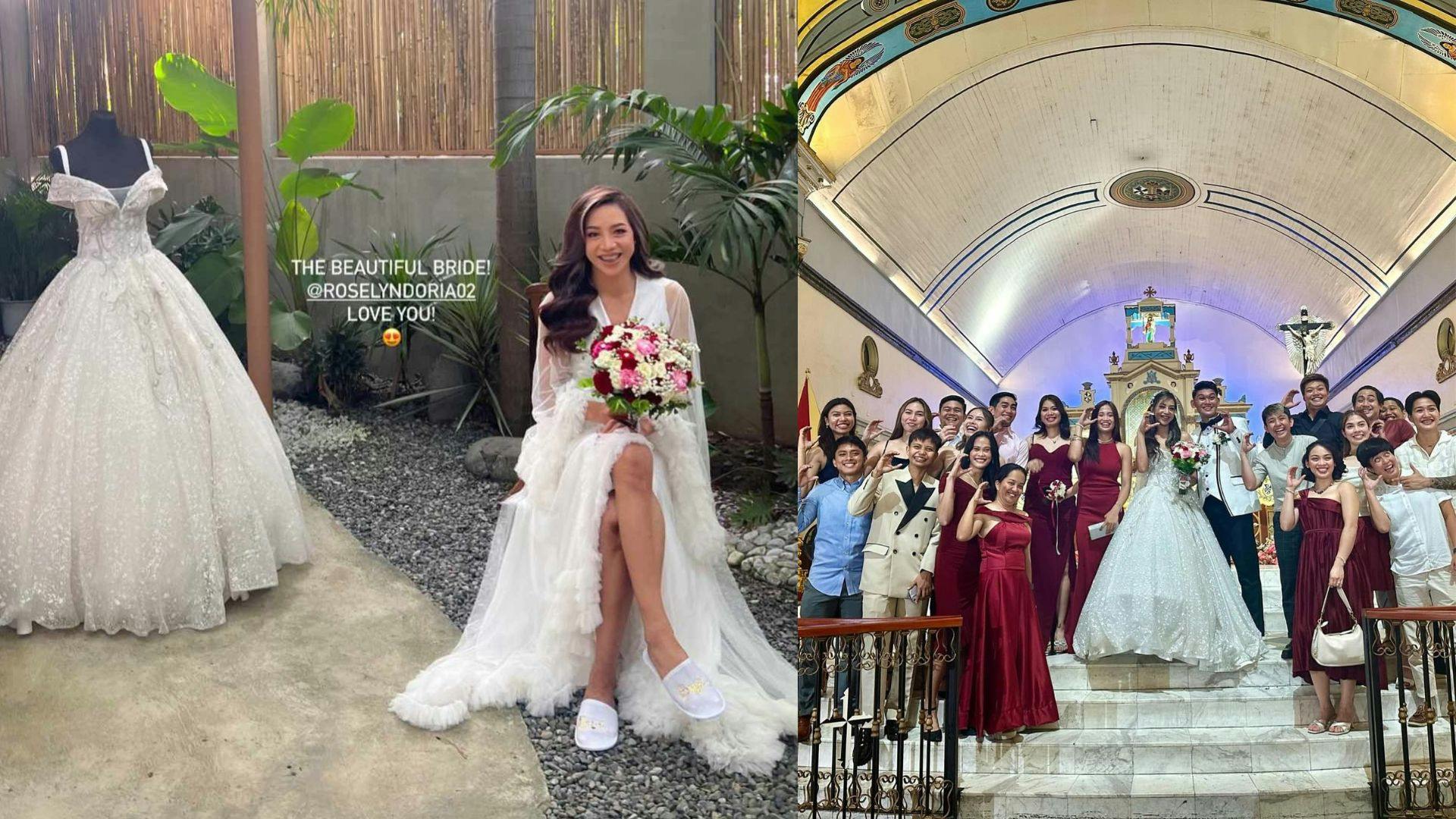 Blooming with love: Cignal’s Roselyn Doria and husband Jick begin their awesome forever